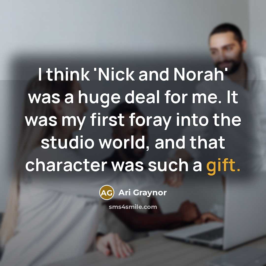 “I think 'Nick and Norah' was a huge deal for…” quote by Ari Graynor