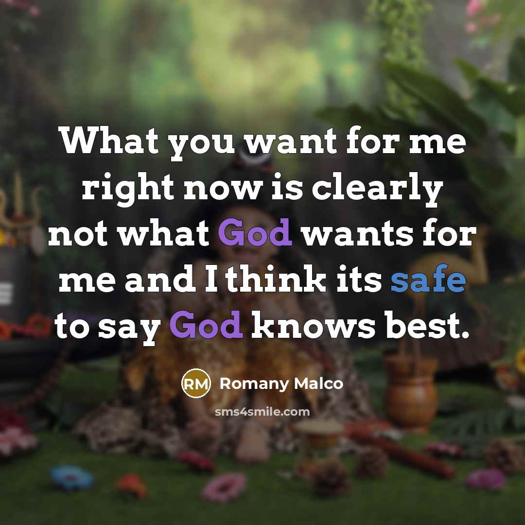“What you want for me right now is clearly not…” quote by Romany Malco