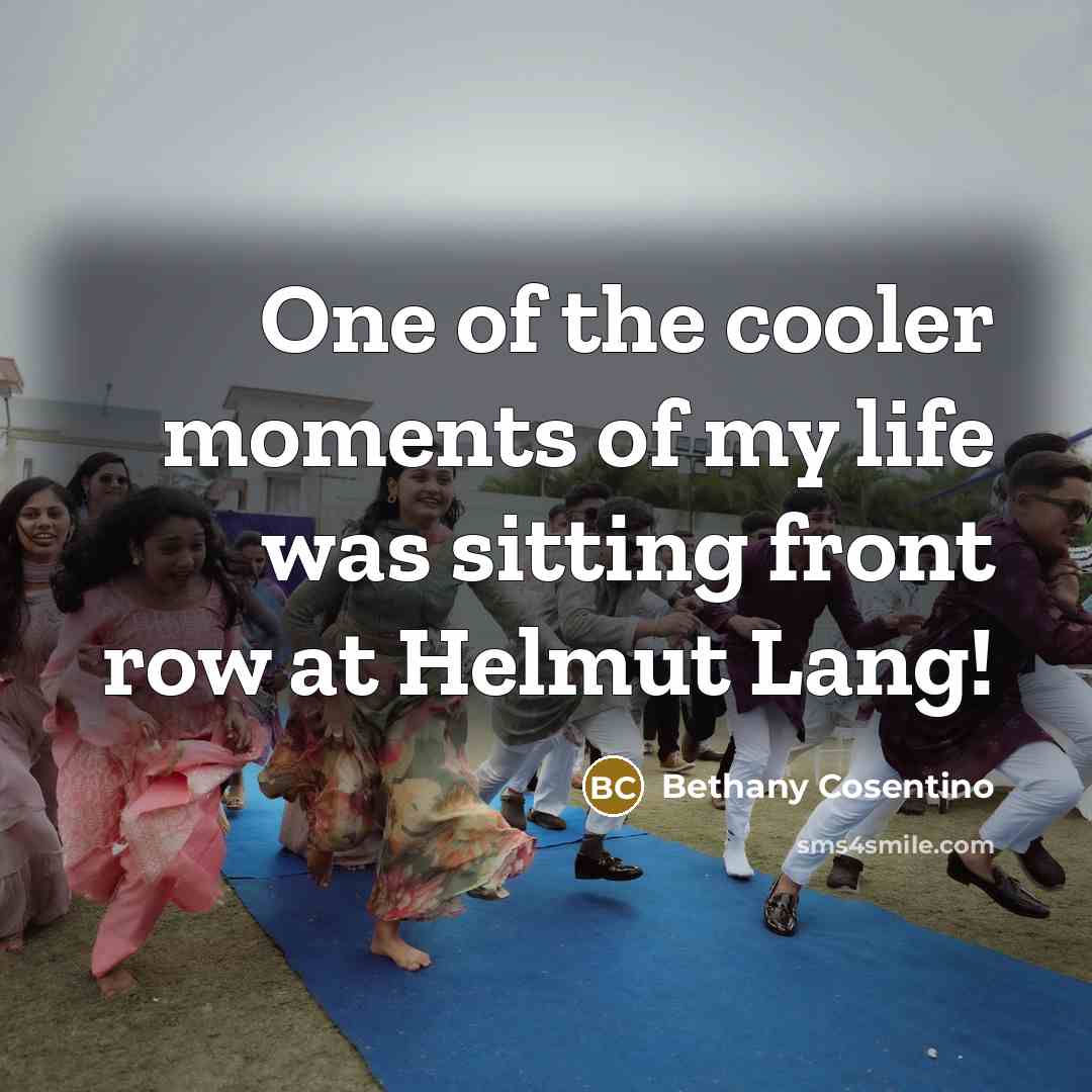 “One of the cooler moments of my life was sitting…” quote by Bethany Cosentino