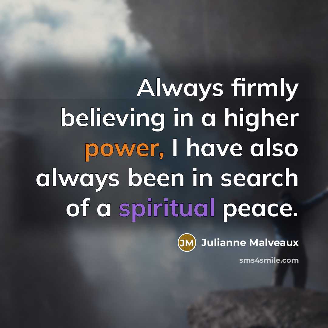 “Always firmly believing in a higher power, I have also…” quote by Julianne Malveaux