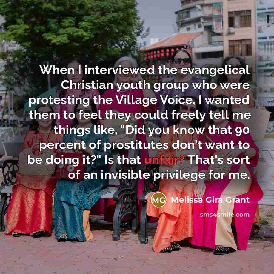 “When I interviewed the evangelical Christian youth group who were…” quote by Melissa Gira Grant
