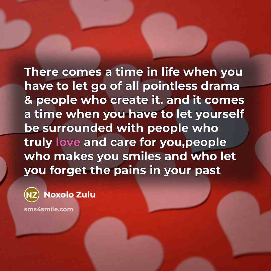 “There comes a time in life when you have to…” quote by Noxolo Zulu