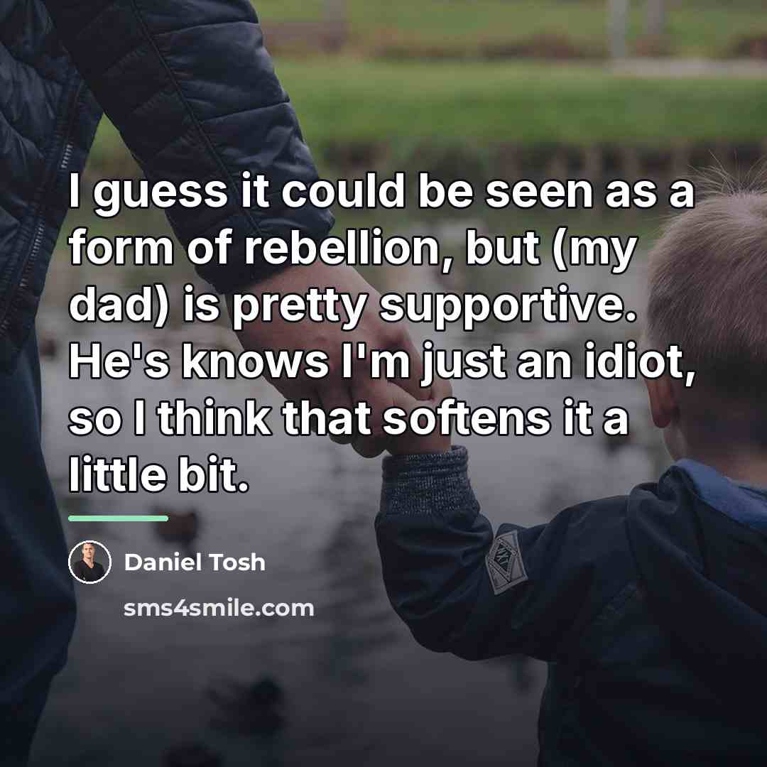“I guess it could be seen as a form of…” quote by Daniel Tosh