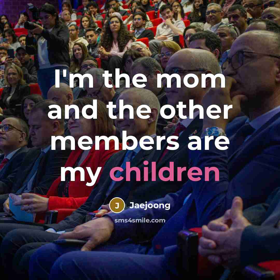 “I'm the mom and the other members are my children…” quote by Jaejoong