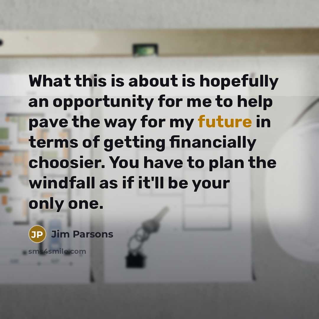 “What this is about is hopefully an opportunity for me…” quote by Jim Parsons