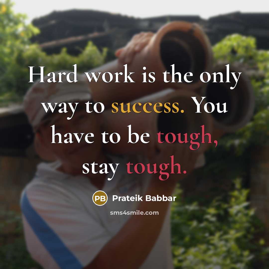 “Hard work is the only way to success. You have…” quote by Prateik Babbar