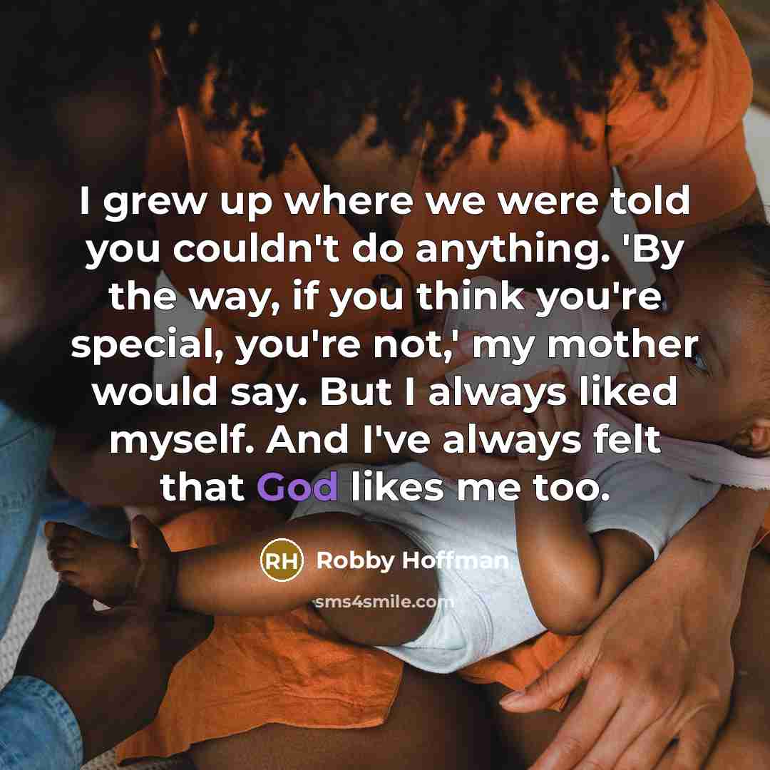 “I grew up where we were told you couldn't do…” quote by Robby Hoffman