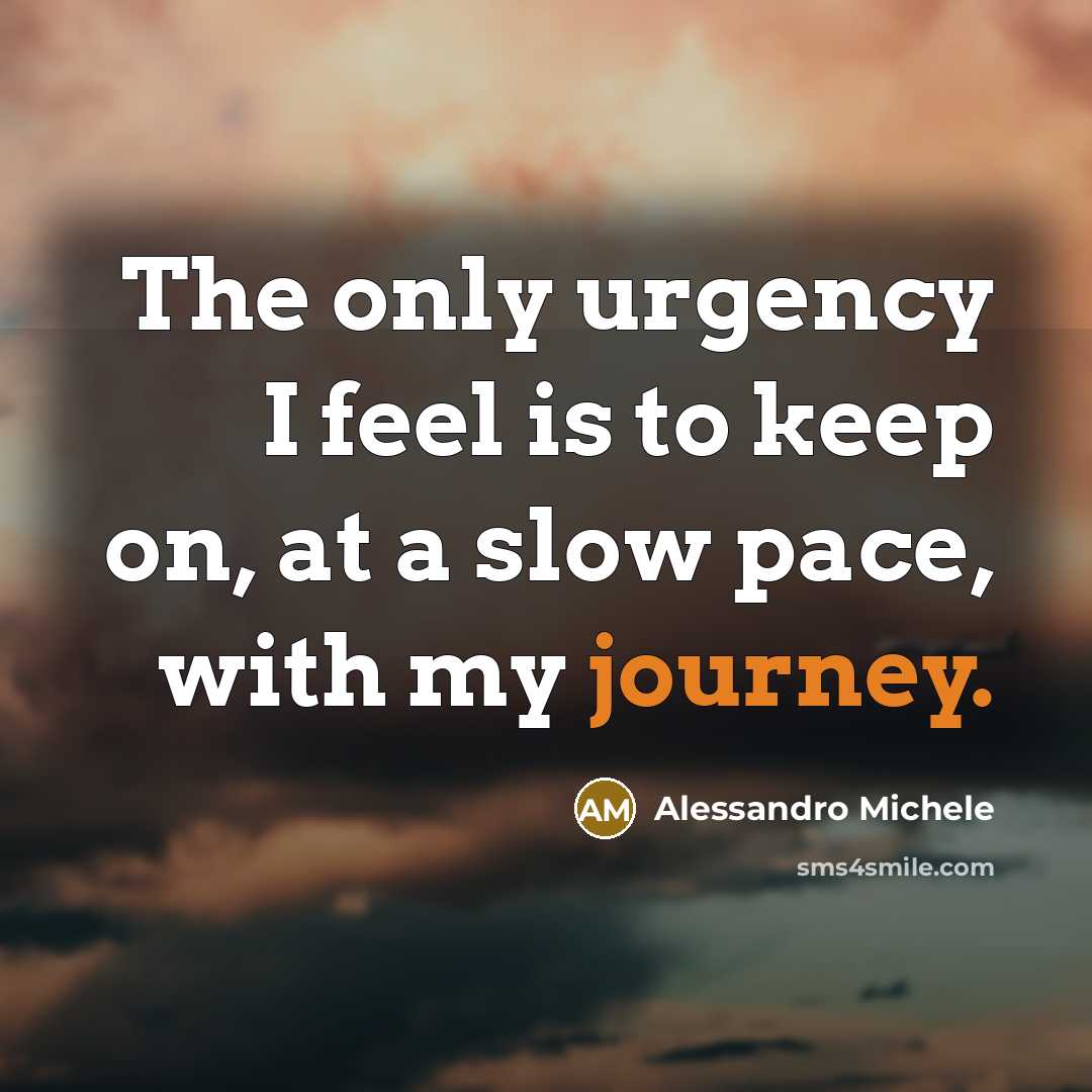 “The only urgency I feel is to keep on, at…” quote by Alessandro Michele