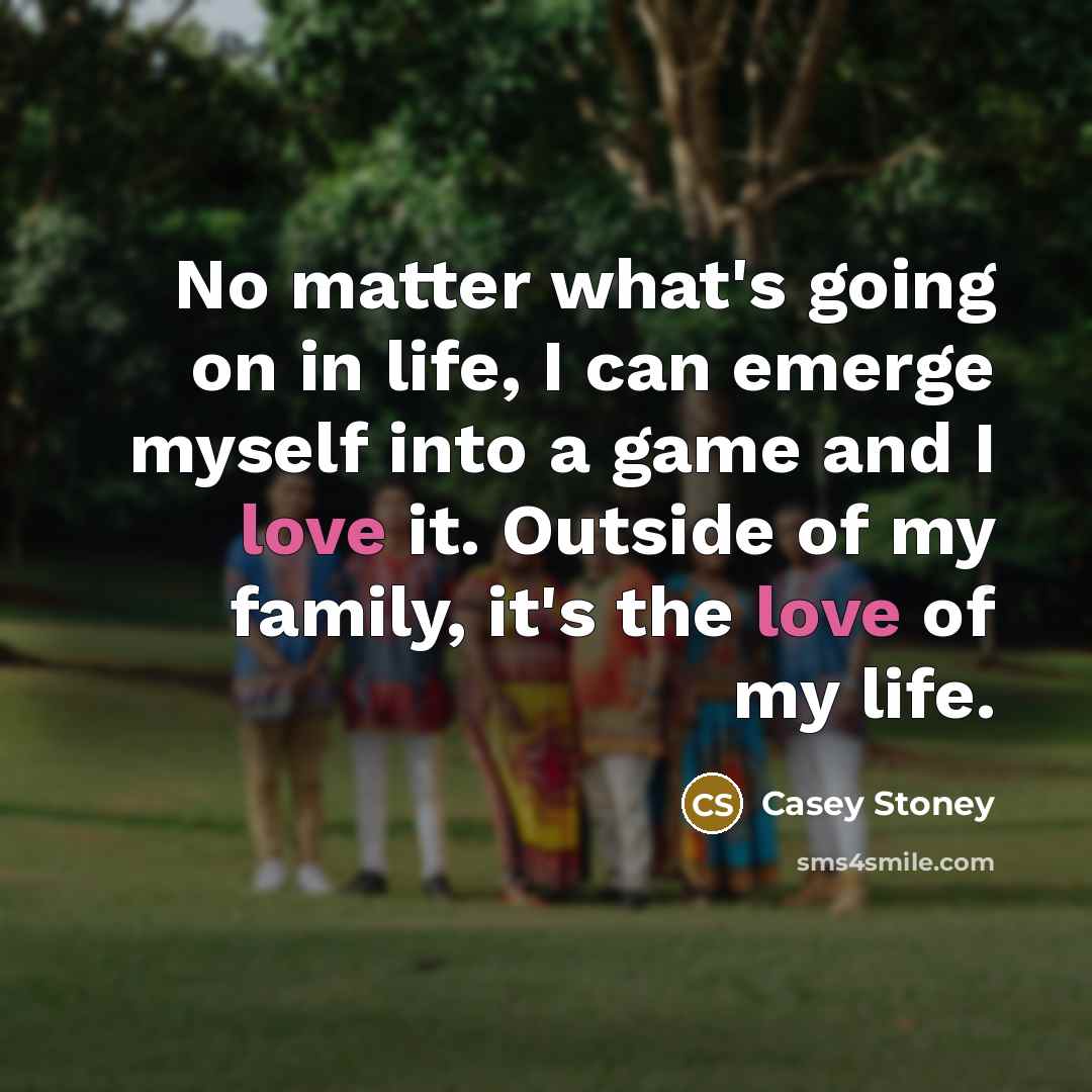 “No matter what's going on in life, I can emerge…” quote by Casey Stoney