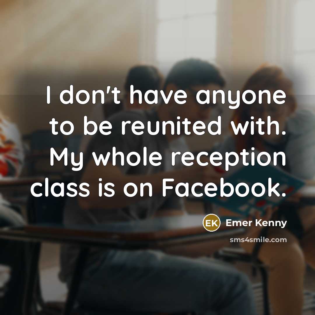 “I don't have anyone to be reunited with. My whole…” quote by Emer Kenny