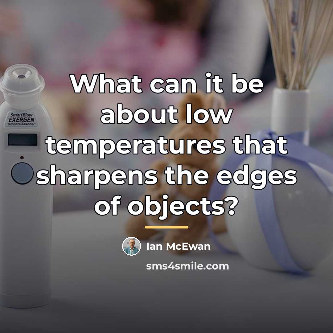 “What can it be about low temperatures that sharpens the…” quote by Ian Mcewan