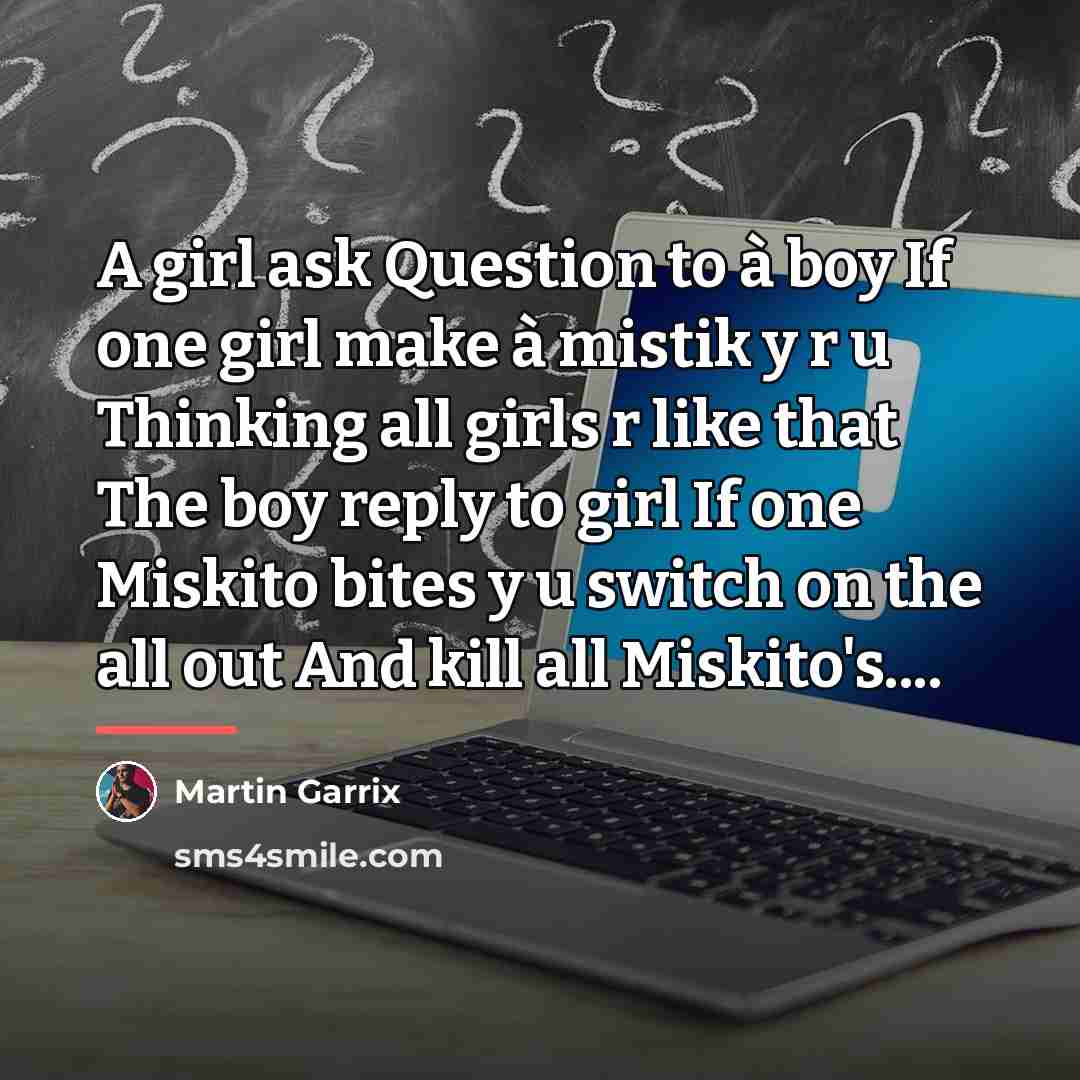“A girl ask Question to à boy If one girl…” quote by Martin Garrix