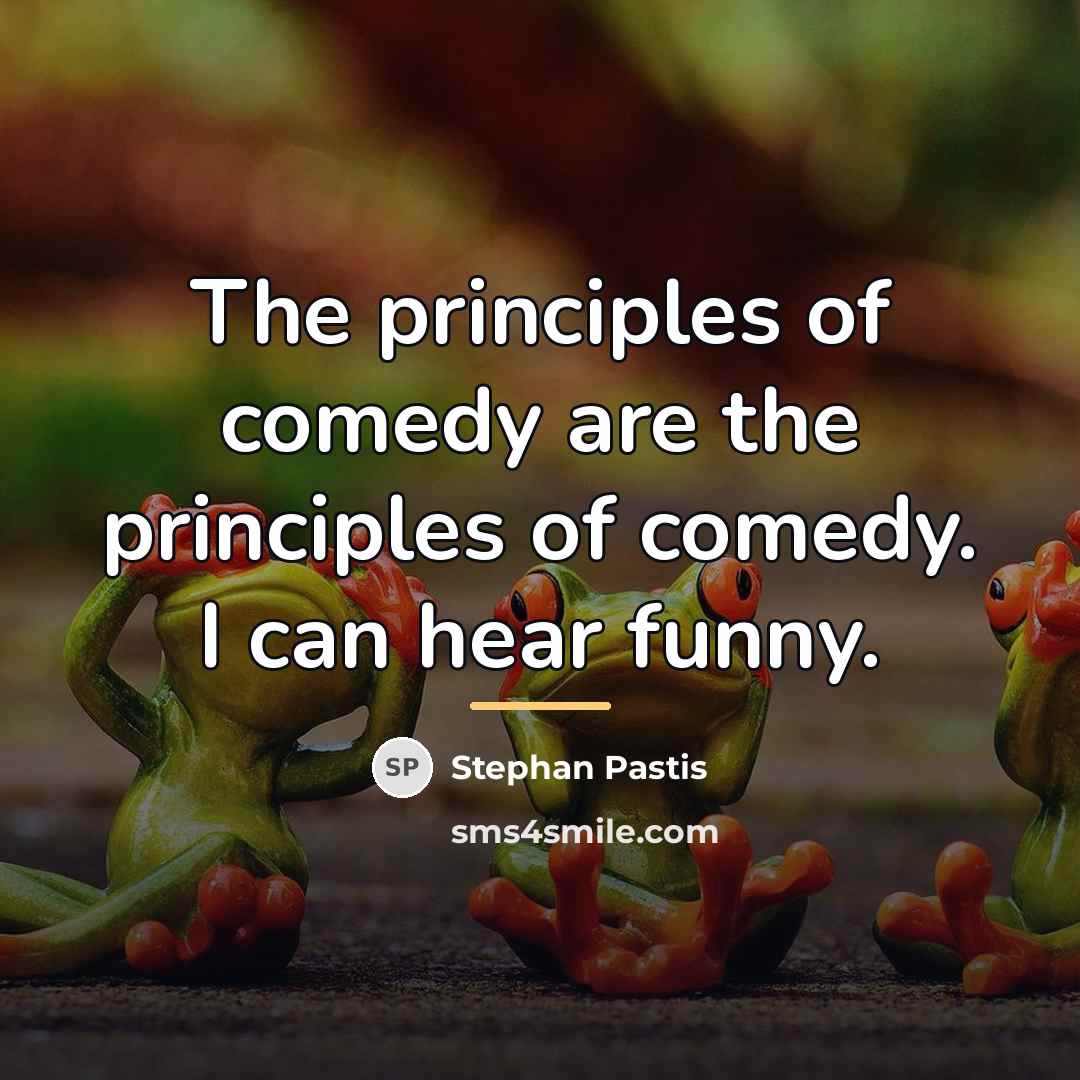 “The principles of comedy are the principles of comedy. I…” quote by Stephan Pastis