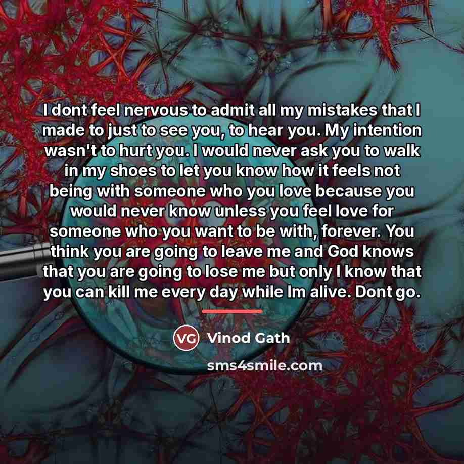 “I dont feel nervous to admit all my mistakes that…” quote by Vinod Gath