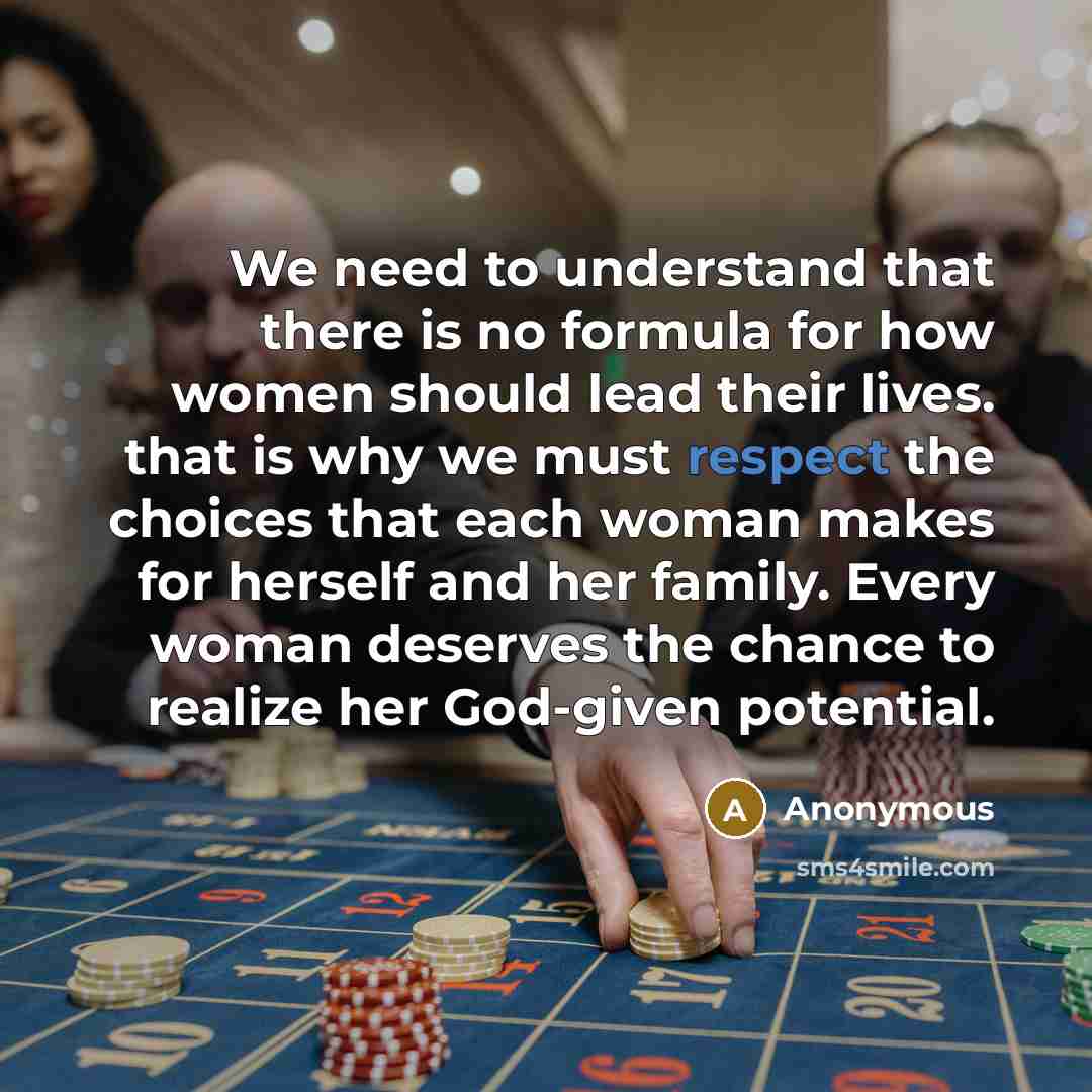 “We need to understand that there is no formula for…” quote by Anonymous