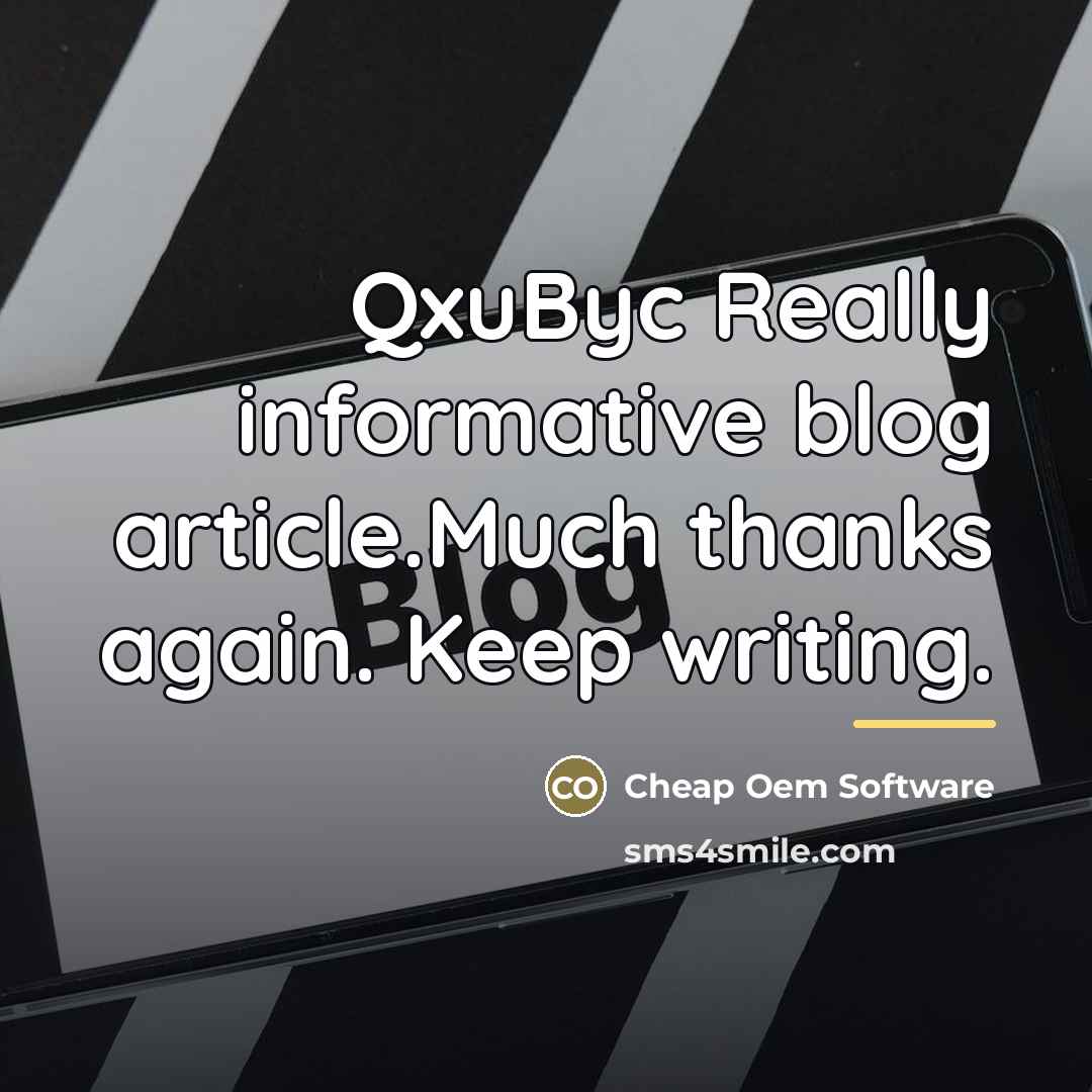 “QxuByc Really informative blog article.Much thanks again. Keep writing.…” quote by Cheap Oem Software