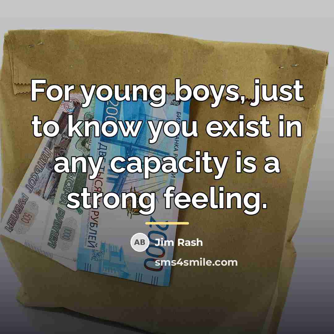 “For young boys, just to know you exist in any…” quote by Jim Rash