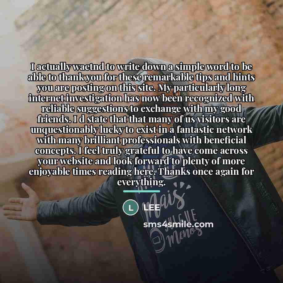 “I actually waetnd to write down a simple word to…” quote by LEE