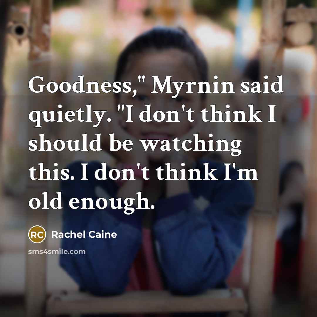 “Goodness," Myrnin said quietly. "I don't think I should be…” quote by Rachel Caine