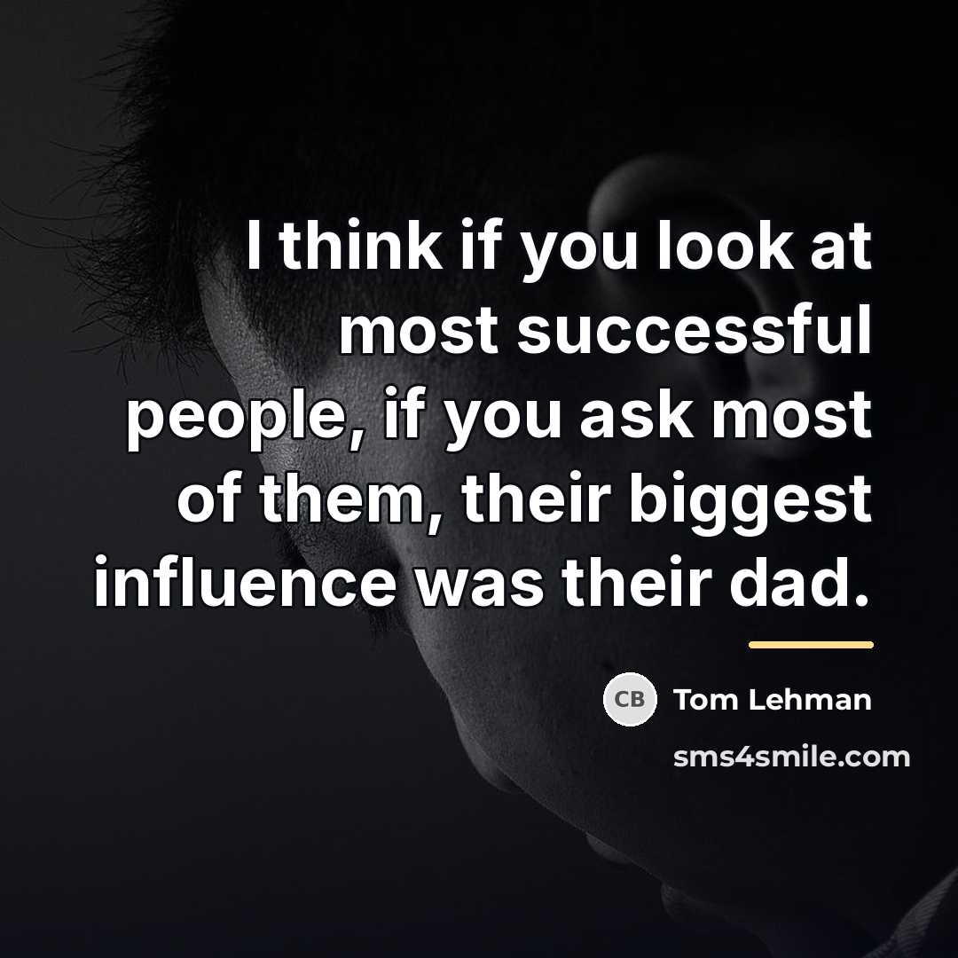 “I think if you look at most successful people, if…” quote by Tom Lehman