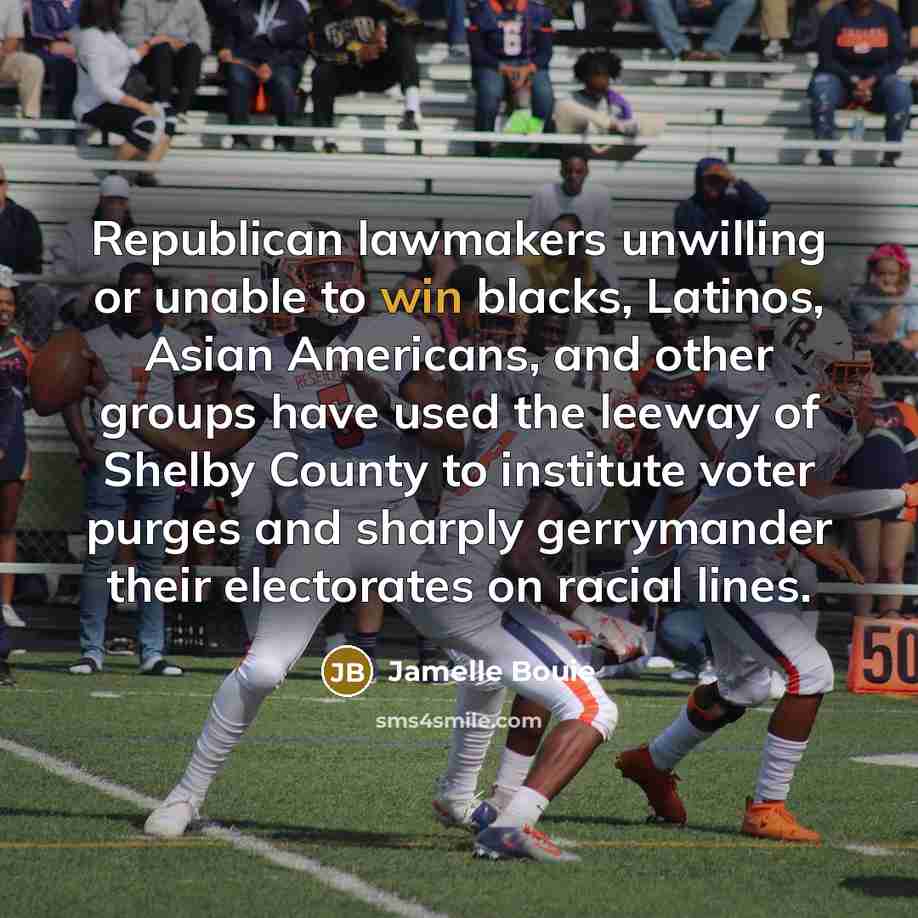 “Republican lawmakers unwilling or unable to win blacks, Latinos, Asian…” quote by Jamelle Bouie