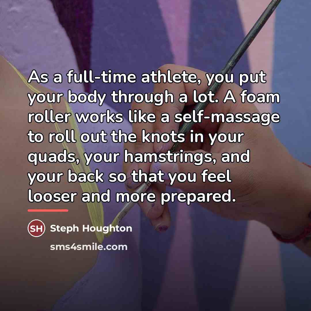 “As a full-time athlete, you put your body through a…” quote by Steph Houghton