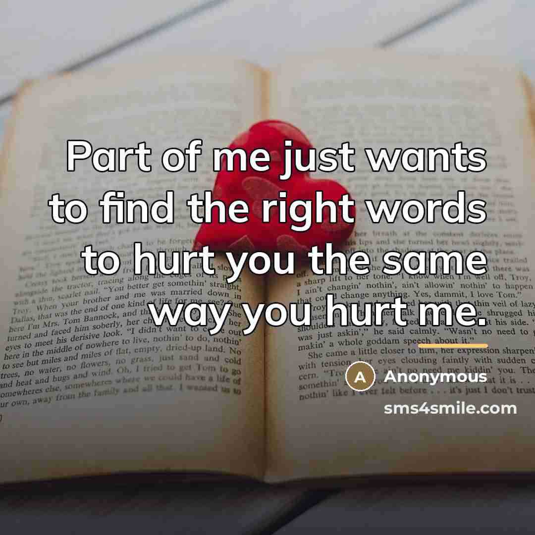 “Part of me just wants to find the right words…” quote by Anonymous