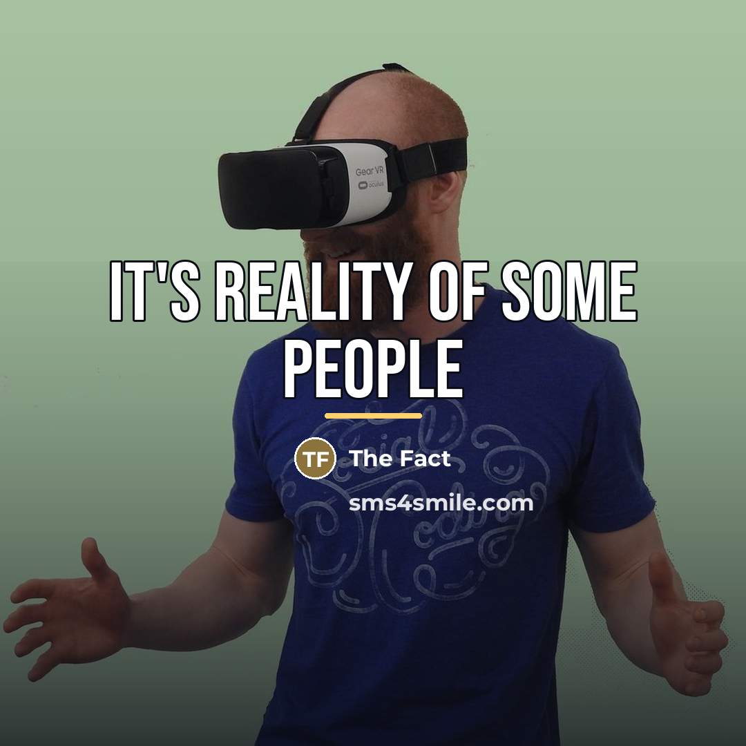 “It's reality of some people…” quote by The Fact