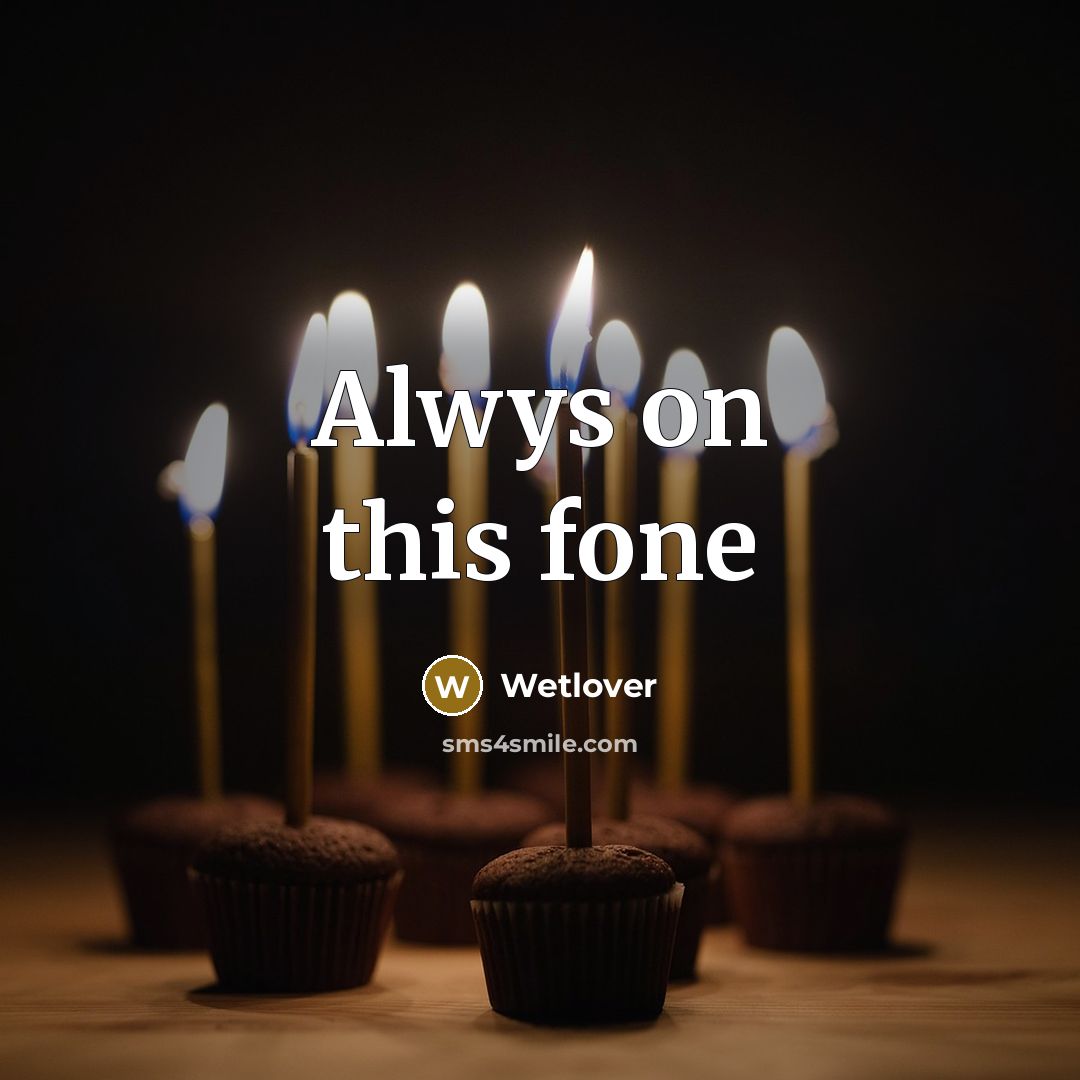 “Alwys on this fone” quote by Wetlover