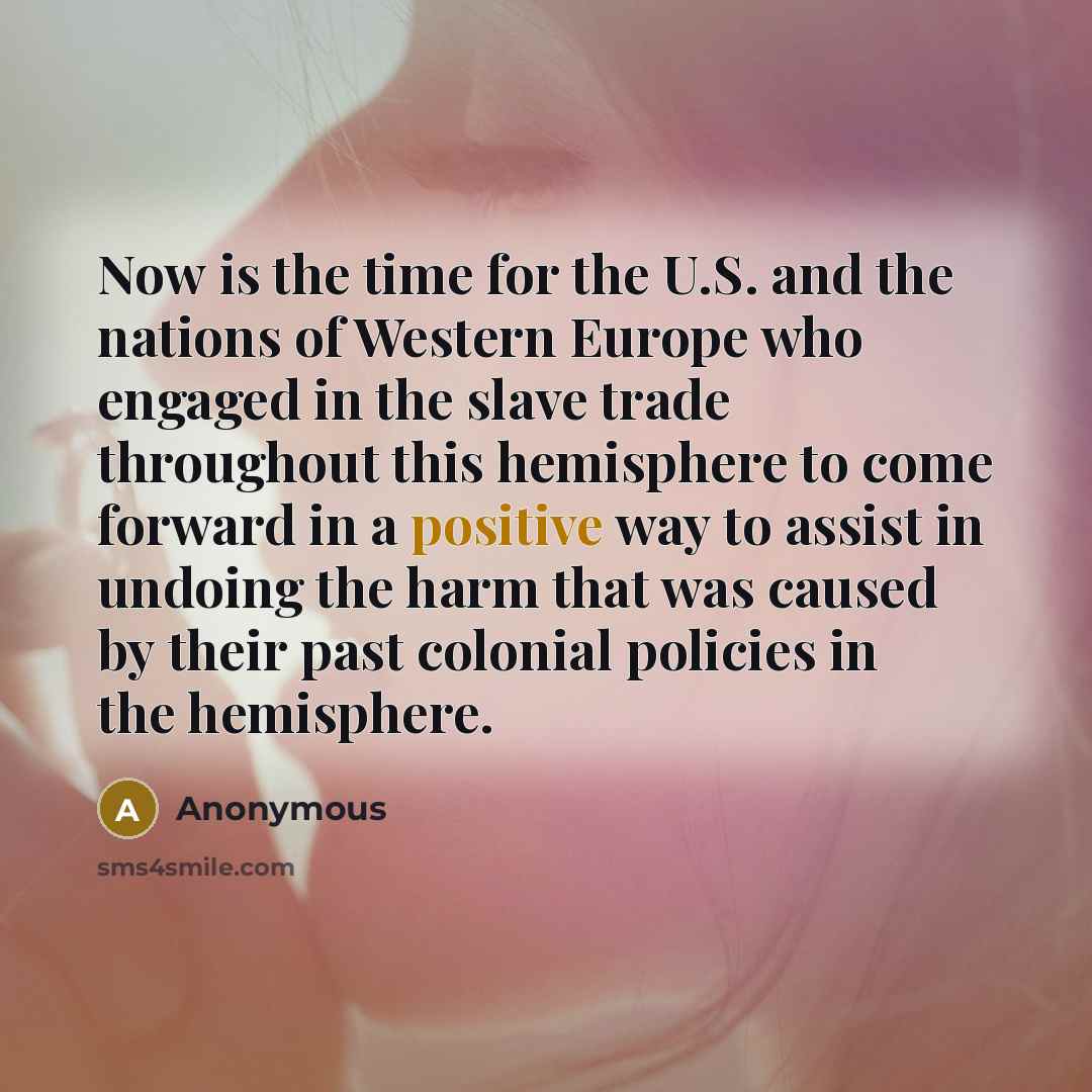 “Now is the time for the U.S. and the nations…” quote by Anonymous