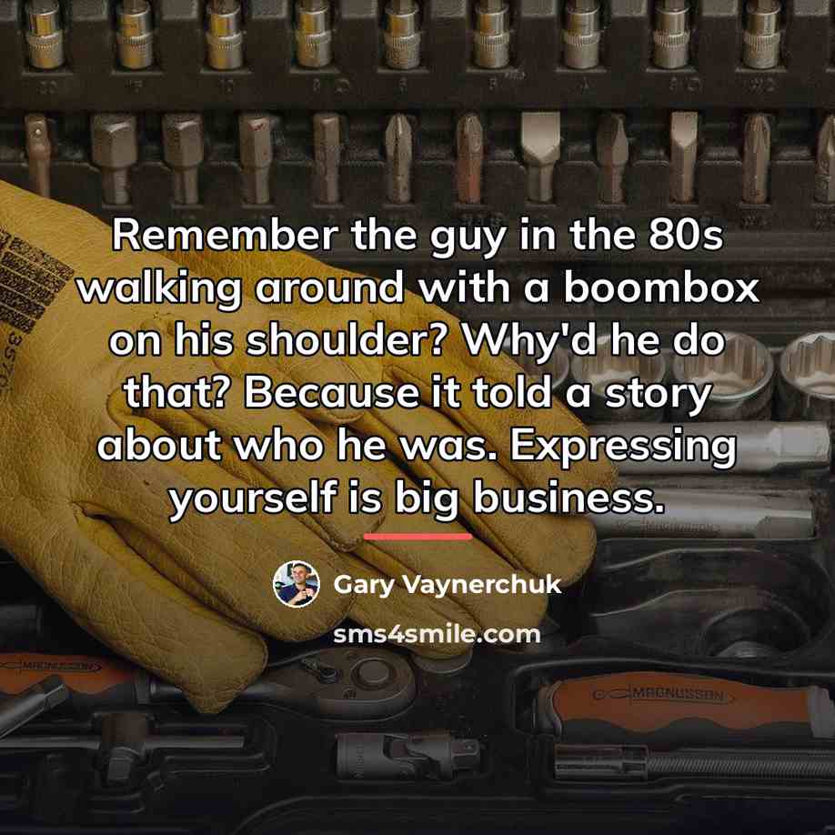“Remember the guy in the 80s walking around with a…” quote by Gary Vaynerchuk