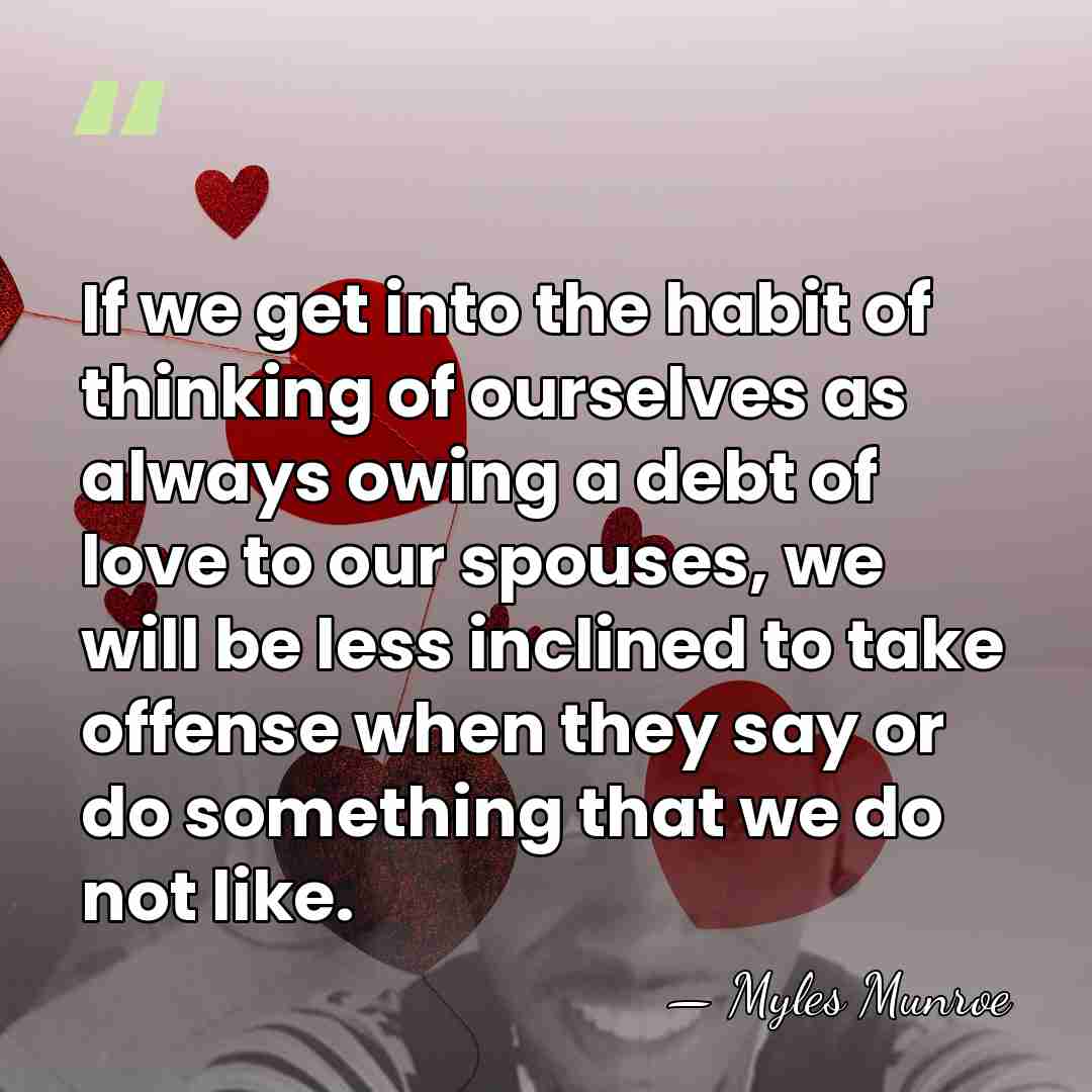 If we get into the habit of thinking of ourselves as always&hellip; - Myles Munroe