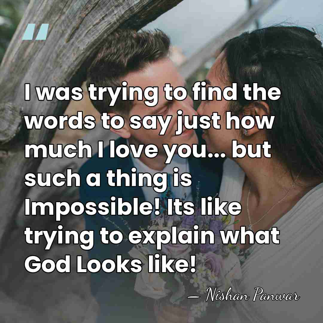 I was trying to find the words to say just how much&hellip; - Nishan Panwar
