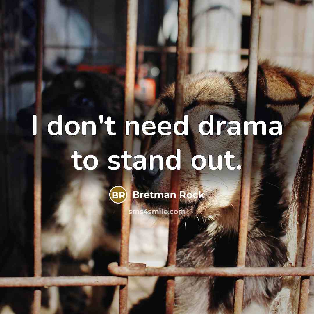 “I don't need drama to stand out.…” quote by Bretman Rock