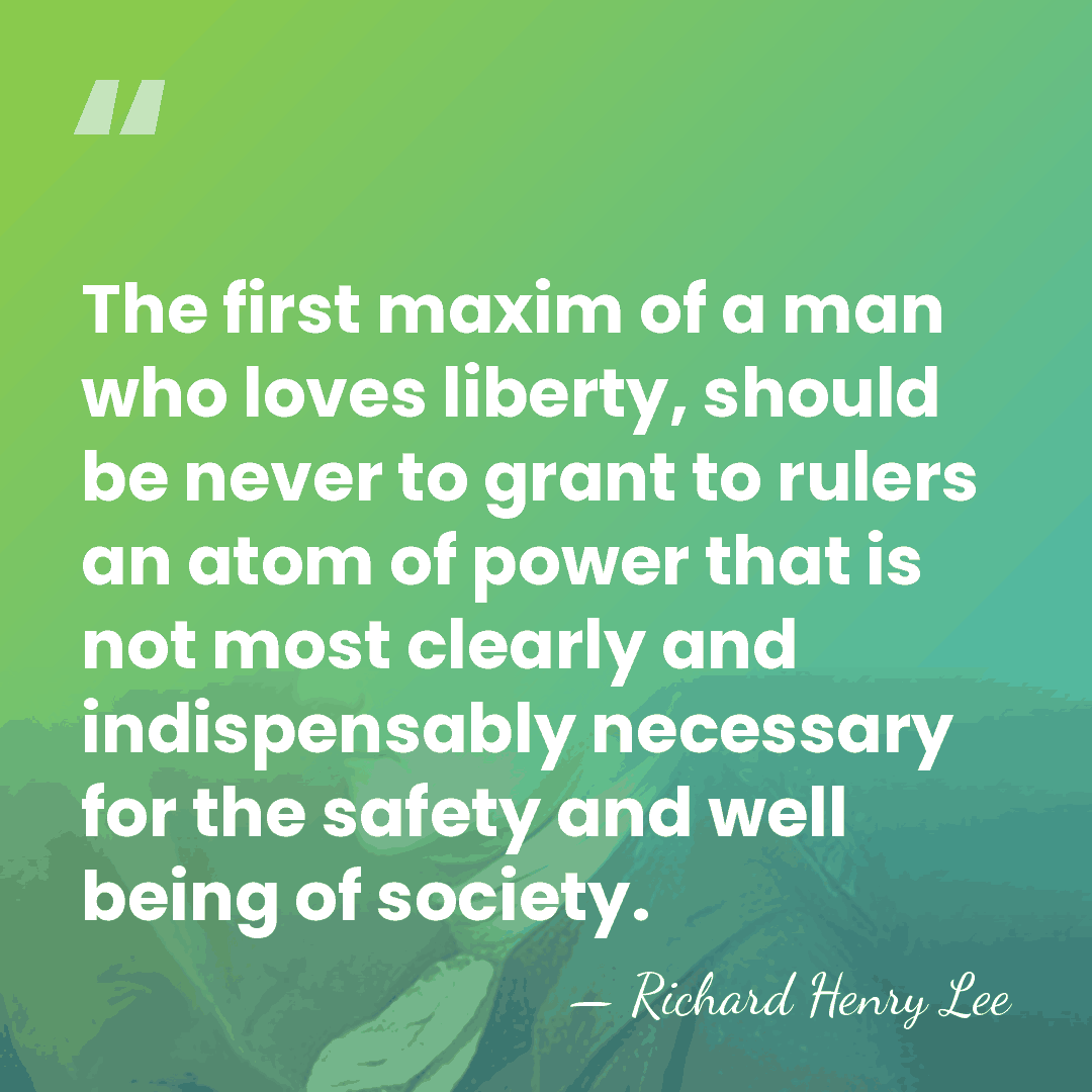 The first maxim of a man who loves liberty, should be never&hellip; - Richard Henry Lee