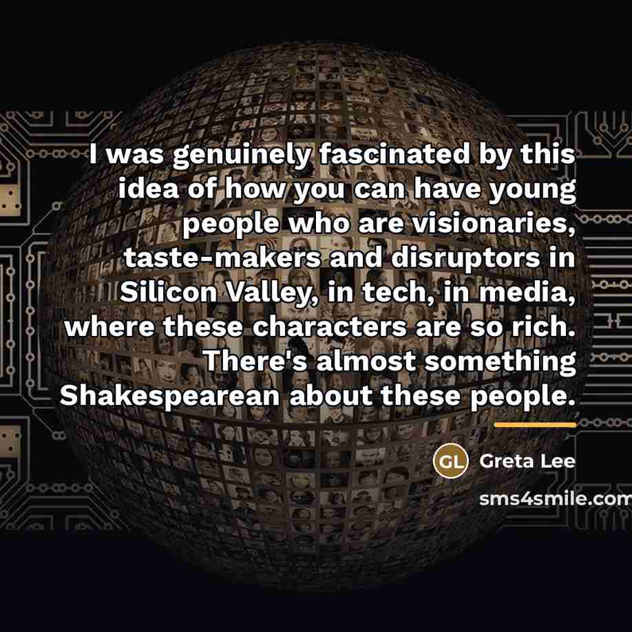 “I was genuinely fascinated by this idea of how you…” quote by Greta Lee