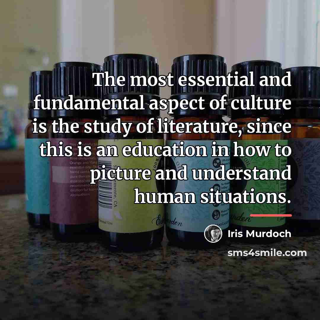 “The most essential and fundamental aspect of culture is the…” quote by Iris Murdoch