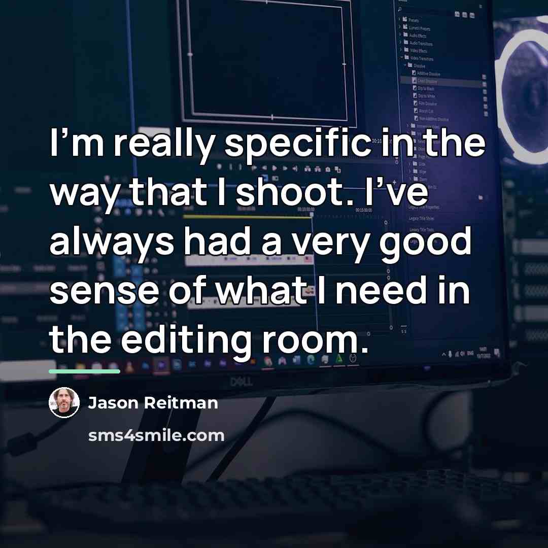 “I'm really specific in the way that I shoot. I've…” quote by Jason Reitman
