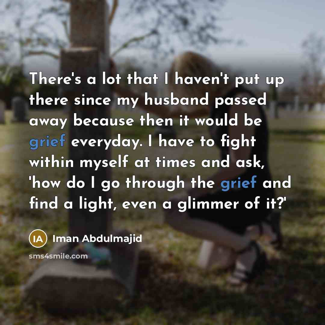 “There's a lot that I haven't put up there since…” quote by Iman Abdulmajid