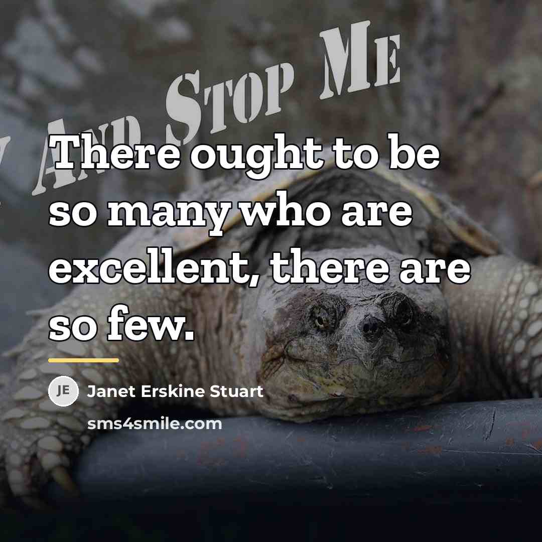 “There ought to be so many who are excellent, there…” quote by Janet Erskine Stuart