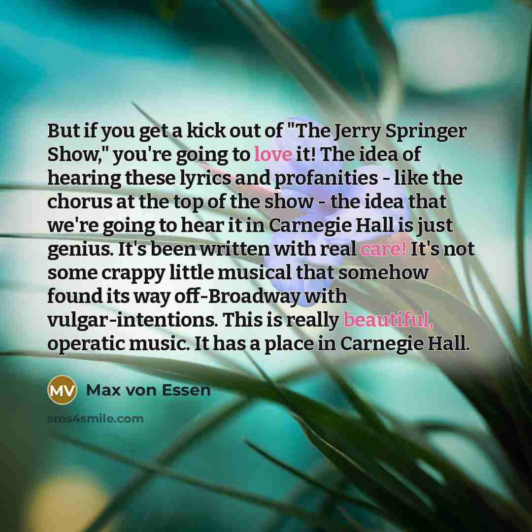 “But if you get a kick out of "The Jerry…” quote by Max von Essen
