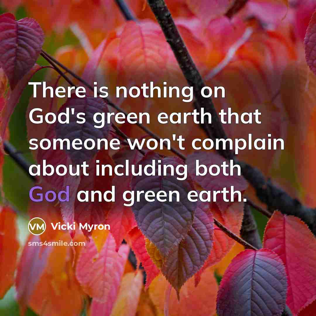 “There is nothing on God's green earth that someone won't…” quote by Vicki Myron