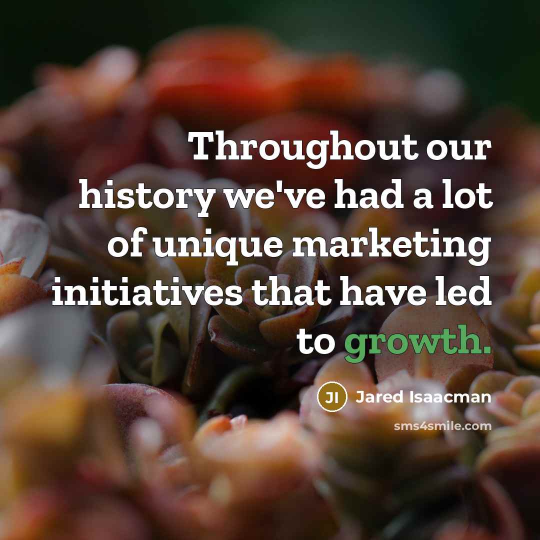 “Throughout our history we've had a lot of unique marketing…” quote by Jared Isaacman