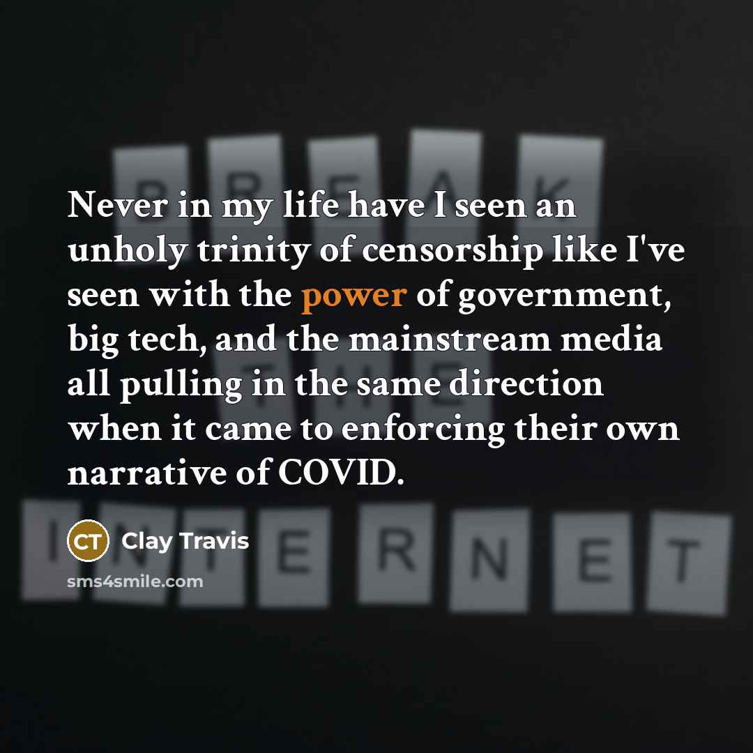 “Never in my life have I seen an unholy trinity…” quote by Clay Travis