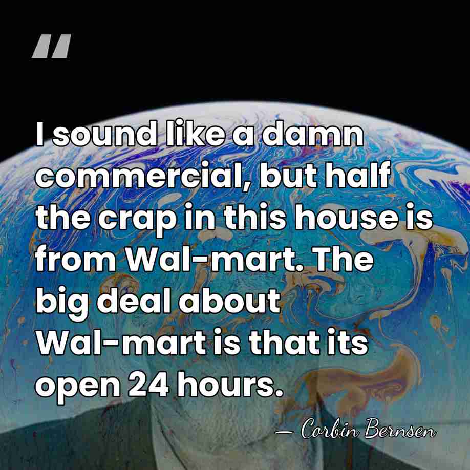 I sound like a damn commercial, but half the crap in this&hellip; - Corbin Bernsen