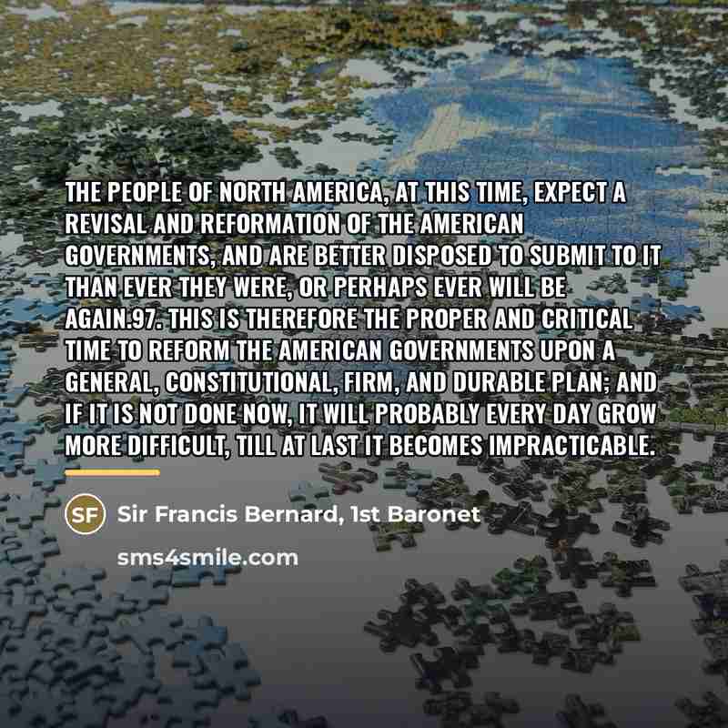 “The people of North America, at this time, expect a…” quote by 1st Baronet Sir Francis Bernard