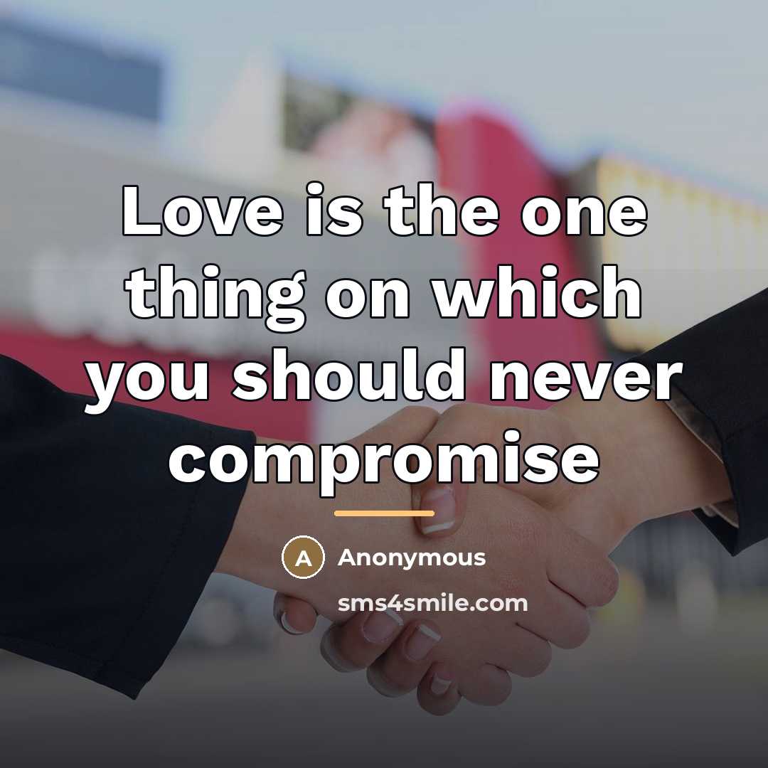 “Love is the one thing on which you should never…” quote by Anonymous
