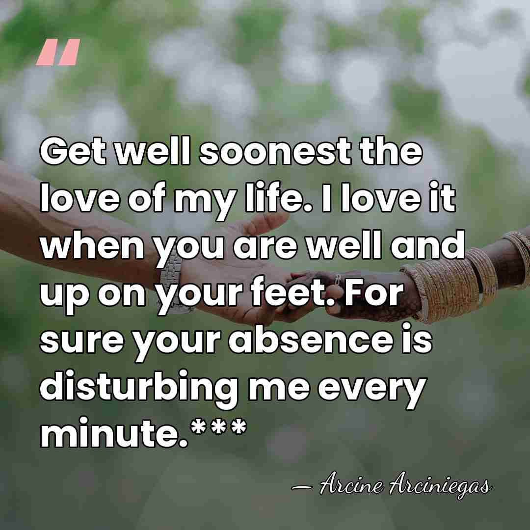 Get well soonest the love of my life. I love it when&hellip; - Arcine Arciniegas