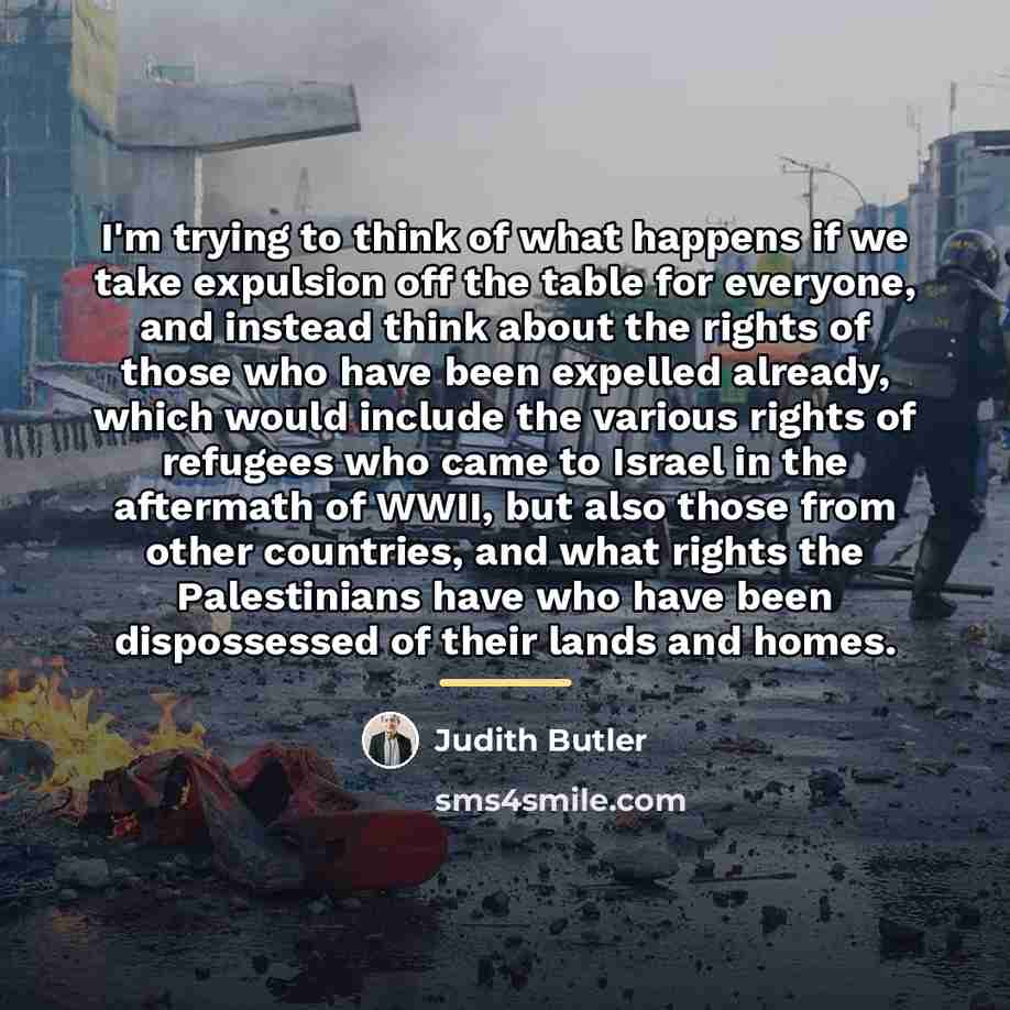 “I'm trying to think of what happens if we take…” quote by Judith Butler