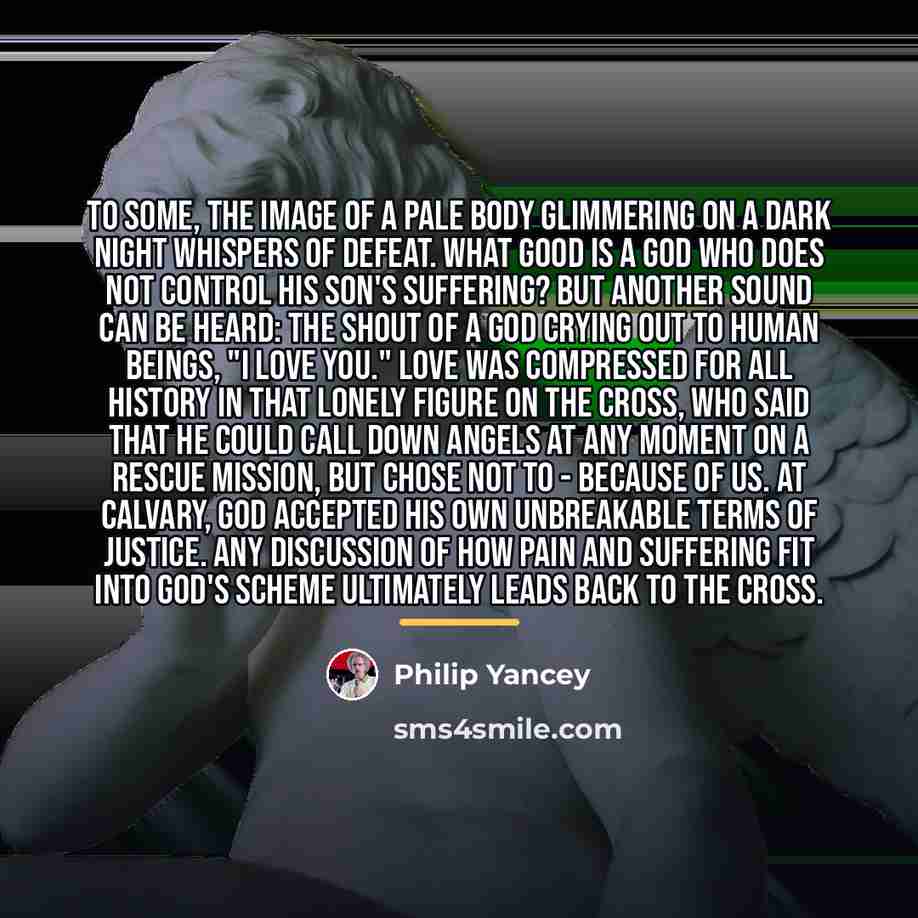 “To some, the image of a pale body glimmering on…” quote by Philip Yancey